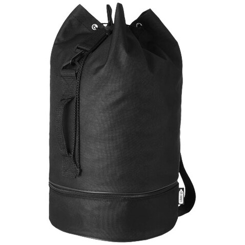Retrend RPET Seesack 35L, schwarz bedrucken, Art.-Nr. 12062390