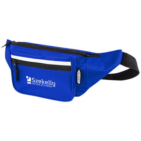 Journey GRS RPET Gürteltasche, royalblau bedrucken, Art.-Nr. 12062953