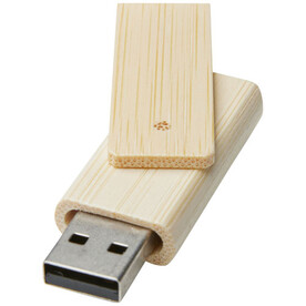 Rotate 4 GB Bambus USB-Stick, beige bedrucken, Art.-Nr. 12374602