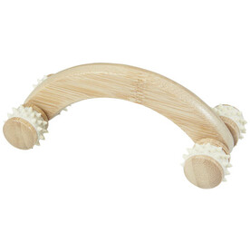 Volu Massagegerät aus Bambus, natural bedrucken, Art.-Nr. 12620006