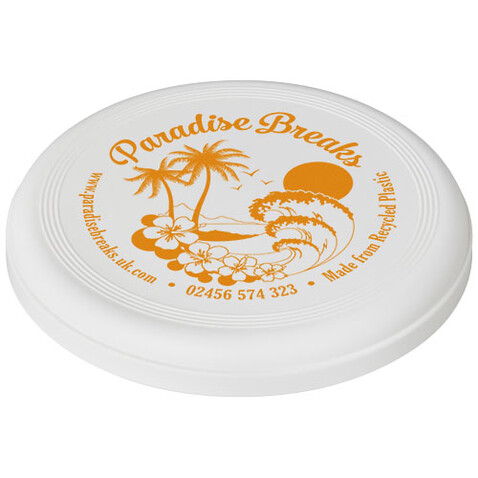 Crest recycelter Frisbee, weiss bedrucken, Art.-Nr. 21024001 Crest recycelter Frisbee, weiss bedrucken, Art.-Nr. 21024001