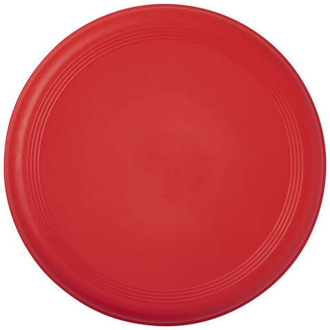Crest recycelter Frisbee, rot bedrucken, Art.-Nr. 21024021