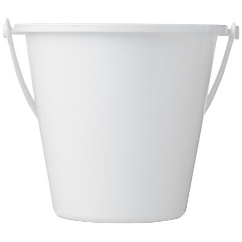 Tides recycelter Strandeimer und Spaten, weiss bedrucken, Art.-Nr. 21024101