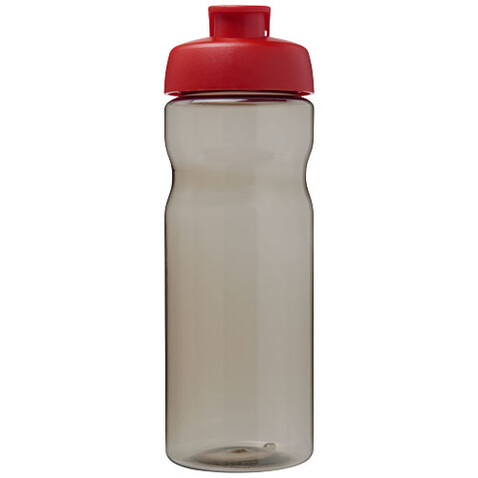 H2O Active® Base Tritan™ 650 ml Sportflasche mit Klappdeckel, kohle, rot bedrucken, Art.-Nr. 21043602 H2O Active® Base Tritan™ 650 ml Sportflasche mit Klappdeckel, kohle, rot bedrucken, Art.-Nr. 21043602