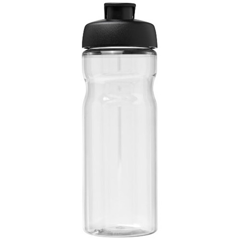 H2O Active® Base Tritan™ 650 ml Sportflasche mit Klappdeckel, transparent klar, schwarz bedrucken, Art.-Nr. 21043613 H2O Active® Base Tritan™ 650 ml Sportflasche mit Klappdeckel, transparent klar, schwarz bedrucken, Art.-Nr. 21043613