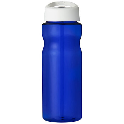 H2O Active® Base Tritan™ 650 ml Sportflasche mit Ausgussdeckel, blau, weiss bedrucken, Art.-Nr. 21043704
