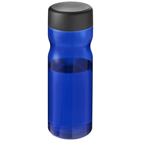 H2O Active® Base Tritan™ 650-ml-Sportflasche mit Drehdeckel, blau, schwarz bedrucken, Art.-Nr. 21043806 H2O Active® Base Tritan™ 650-ml-Sportflasche mit Drehdeckel, blau, schwarz bedrucken, Art.-Nr. 21043806