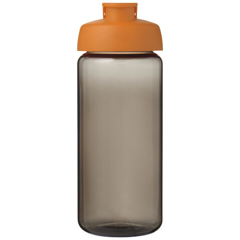 H2O Active® Octave Tritan™ 600-ml-Sportflasche mit Klappdeckel, kohle, orange bedrucken, Art.-Nr. 21044501 H2O Active® Octave Tritan™ 600-ml-Sportflasche mit Klappdeckel, kohle, orange bedrucken, Art.-Nr. 21044501