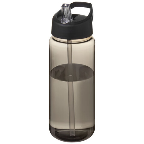H2O Active® Octave Tritan™ 600 ml Sportflasche mit Ausgussdeckel, kohle, schwarz bedrucken, Art.-Nr. 21044601 H2O Active® Octave Tritan™ 600 ml Sportflasche mit Ausgussdeckel, kohle, schwarz bedrucken, Art.-Nr. 21044601