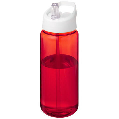 H2O Active® Octave Tritan™ 600 ml Sportflasche mit Ausgussdeckel, rot, weiss bedrucken, Art.-Nr. 21044602 H2O Active® Octave Tritan™ 600 ml Sportflasche mit Ausgussdeckel, rot, weiss bedrucken, Art.-Nr. 21044602