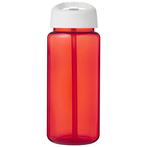 H2O Active® Octave Tritan™ 600 ml Sportflasche mit Ausgussdeckel, rot, weiss bedrucken, Art.-Nr. 21044602 H2O Active® Octave Tritan™ 600 ml Sportflasche mit Ausgussdeckel, rot, weiss bedrucken, Art.-Nr. 21044602