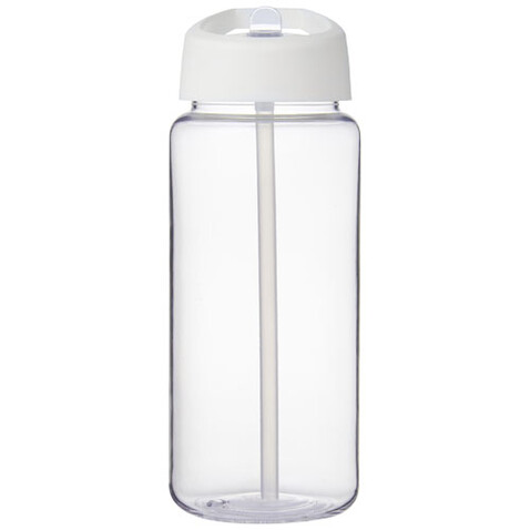 H2O Active® Octave Tritan™ 600 ml Sportflasche mit Ausgussdeckel, transparent klar, weiss bedrucken, Art.-Nr. 21044607 H2O Active® Octave Tritan™ 600 ml Sportflasche mit Ausgussdeckel, transparent klar, weiss bedrucken, Art.-Nr. 21044607