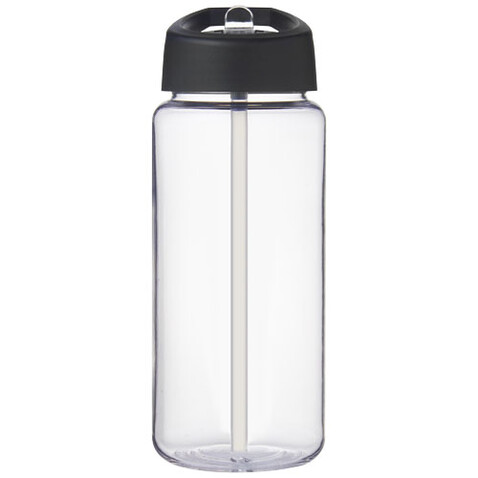 H2O Active® Octave Tritan™ 600 ml Sportflasche mit Ausgussdeckel, transparent klar, schwarz bedrucken, Art.-Nr. 21044608 H2O Active® Octave Tritan™ 600 ml Sportflasche mit Ausgussdeckel, transparent klar, schwarz bedrucken, Art.-Nr. 21044608