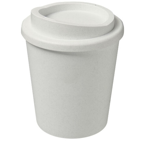 Americano® Espresso 250 ml recycelter Isolierbecher, weiss, schwarz bedrucken, Art.-Nr. 21045201