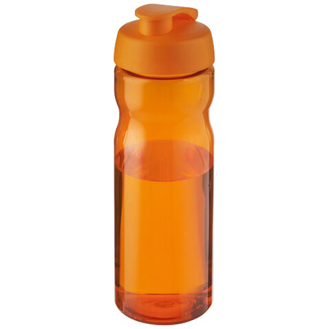 H2O Active® Base 650 ml Sportflasche mit Klappdeckel, orange, orange bedrucken, Art.-Nr. 21004531 H2O Active® Base 650 ml Sportflasche mit Klappdeckel, orange, orange bedrucken, Art.-Nr. 21004531