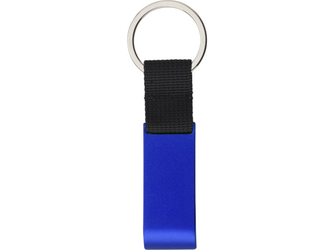 Schlüsselanhänger aus Metall – Blau bedrucken, Art.-Nr. 005999999_483840