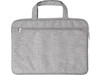 RPET-Laptop-Tasche Ibrahim – Grau bedrucken, Art.-Nr. 003999999_709838