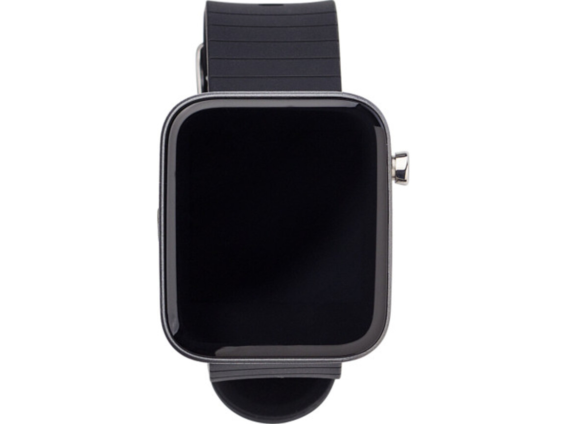 ABS-Smartwatch Dominic – Schwarz bedrucken, Art.-Nr. 001999999_9415