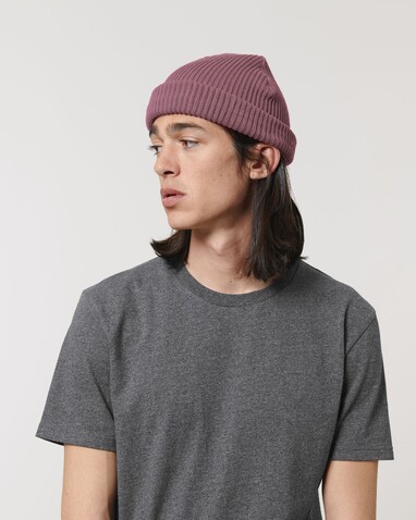 Fisherman Beanie - Fisherman-Beanie - Hibiscus Rose - OS bedrucken, Art.-Nr. STAU771C062OS