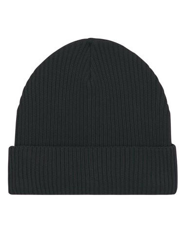 Fisherman Beanie - Black - OS bedrucken, Art.-Nr. STAU771C002OS