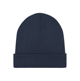 Rib Beanie - Der Rippstrick-Beanie - French Navy - OS bedrucken, Art.-Nr. STAU772C727OS