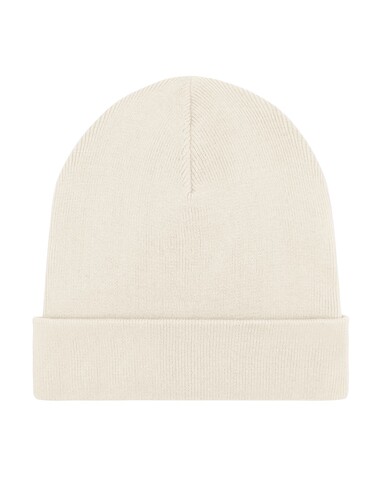 Rib Beanie - Der Rippstrick-Beanie - Natural - OS bedrucken, Art.-Nr. STAU772C007OS