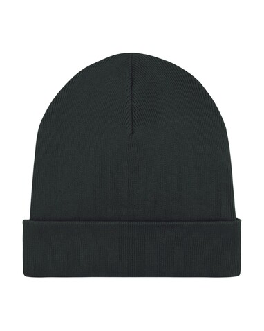 Rib Beanie - Der Rippstrick-Beanie - Black - OS bedrucken, Art.-Nr. STAU772C002OS