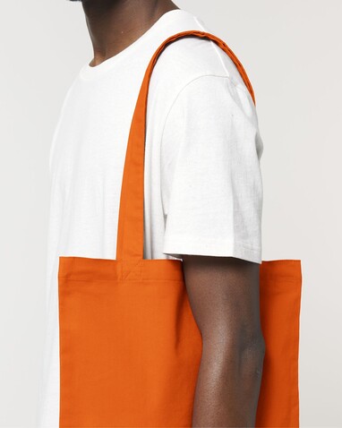 Light Tote Bag - Light Woven Tote Bag - Bright Orange - OS bedrucken, Art.-Nr. STAU773C013OS