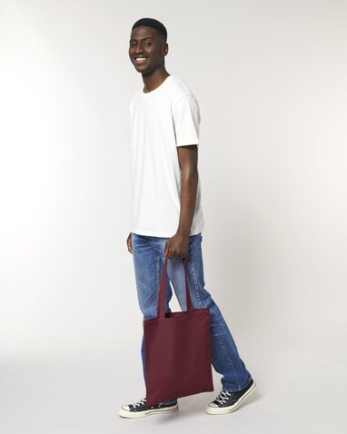 Light Tote Bag - Burgundy - OS bedrucken, Art.-Nr. STAU773C244OS