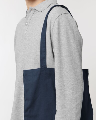 Light Tote Bag - Das leichte gewebte Tote Bag - French Navy - OS bedrucken, Art.-Nr. STAU773C727OS