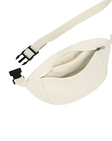 Hip Bag - Canvas Gürteltasche - Natural - OS bedrucken, Art.-Nr. STAU891C007OS