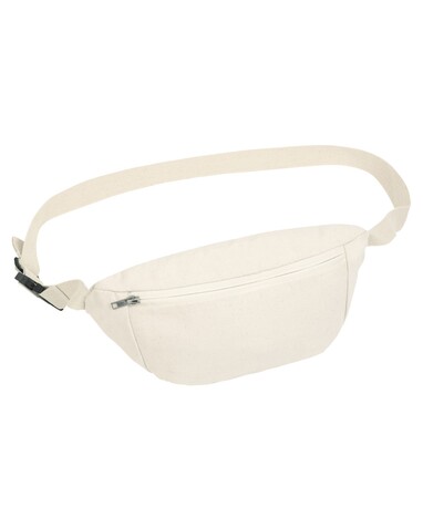 Hip Bag - Canvas Gürteltasche - Natural - OS bedrucken, Art.-Nr. STAU891C007OS