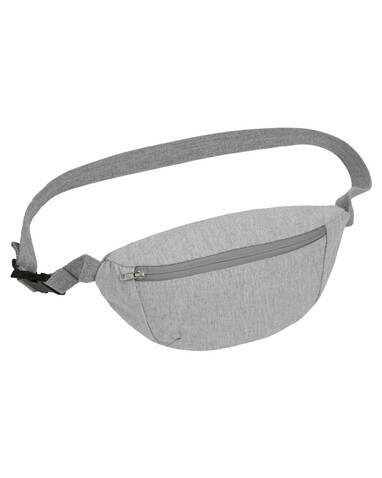 Hip Bag - Die Canvas-Gürteltasche - Heather Grey - OS bedrucken, Art.-Nr. STAU891C250OS