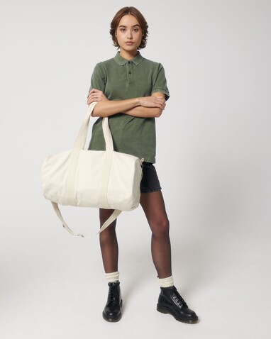 Duffle Bag - Canvas Sporttasche - Natural - OS bedrucken, Art.-Nr. STAU892C007OS