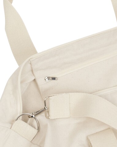 Duffle Bag - Canvas Sporttasche - Natural - OS bedrucken, Art.-Nr. STAU892C007OS