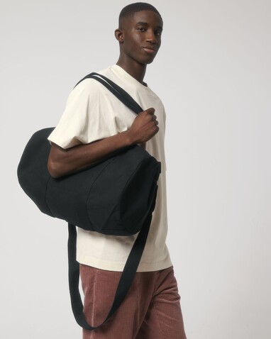 Duffle Bag - Die Canvas-Reisetasche - Black - OS bedrucken, Art.-Nr. STAU892C002OS