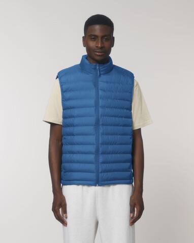 Stanley Climber - Herren-Steppweste - Royal Blue - XL bedrucken, Art.-Nr. STJM836C2301X
