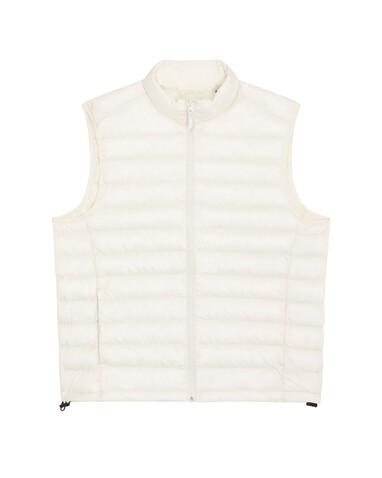 Stanley Climber - Herren-Steppweste - Off White - L bedrucken, Art.-Nr. STJM836C0181L