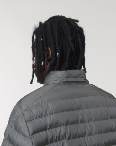 Stanley Voyager - Wattierte Herren Steppjacke - Deep Metal - XXL bedrucken, Art.-Nr. STJM837C0802X