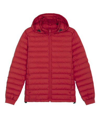 Stanley Voyager - Wattierte Herren Steppjacke - Red - S bedrucken, Art.-Nr. STJM837C0041S