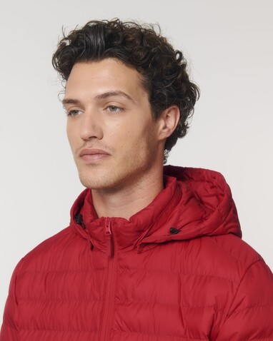 Stanley Voyager - Wattierte Herren Steppjacke - Red - XXL bedrucken, Art.-Nr. STJM837C0042X