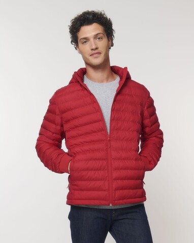 Stanley Voyager - Wattierte Herren Steppjacke - Red - XXL bedrucken, Art.-Nr. STJM837C0042X
