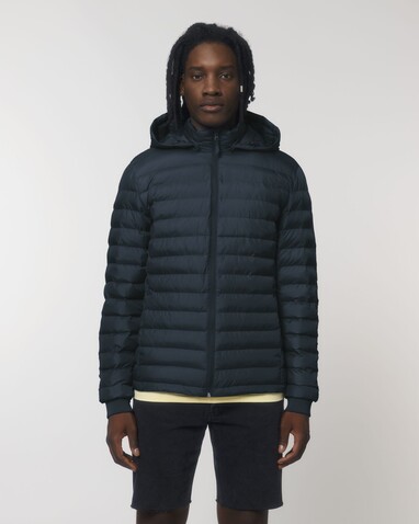 Stanley Voyager - Wattierte Herren Steppjacke - French Navy - XXL bedrucken, Art.-Nr. STJM837C7272X