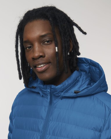 Stanley Voyager - Wattierte Herren Steppjacke - Royal Blue - XXL bedrucken, Art.-Nr. STJM837C2302X