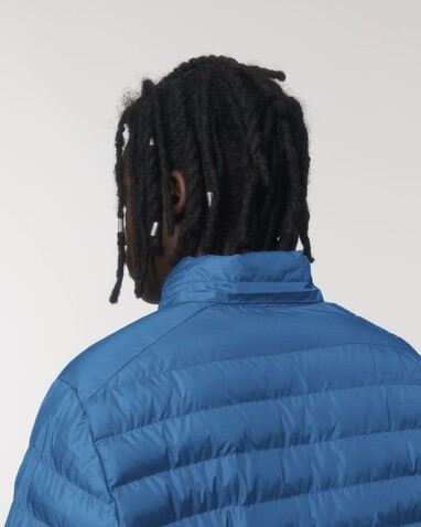 Stanley Voyager - Wattierte Herren Steppjacke - Royal Blue - M bedrucken, Art.-Nr. STJM837C2301M