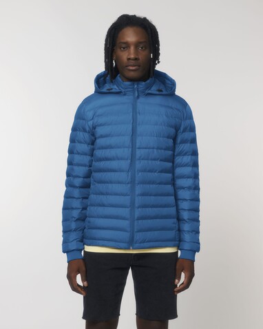 Stanley Voyager - Wattierte Herren Steppjacke - Royal Blue - XXL bedrucken, Art.-Nr. STJM837C2302X