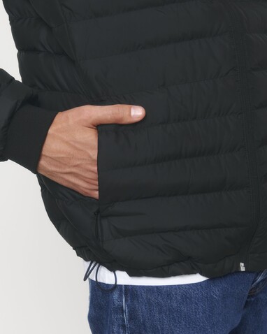 Stanley Voyager - Wattierte Herren Steppjacke - Black - 4XL bedrucken, Art.-Nr. STJM837C0024X