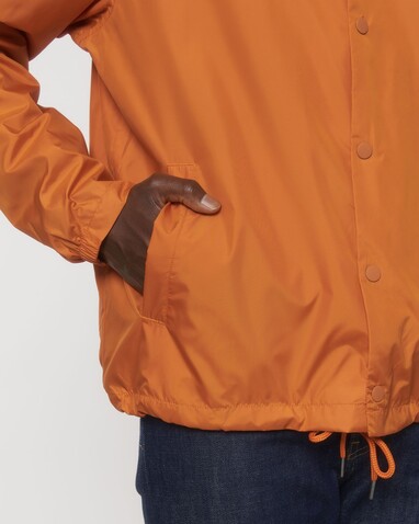 Coacher - Die Unisex-Coach-Jacke - Flame Orange - XS bedrucken, Art.-Nr. STJU833C081XS