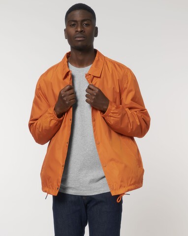 Coacher - Die Unisex-Coach-Jacke - Flame Orange - XXS bedrucken, Art.-Nr. STJU833C0812S