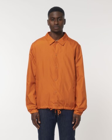 Coacher - Die Unisex-Coach-Jacke - Flame Orange - M bedrucken, Art.-Nr. STJU833C0811M